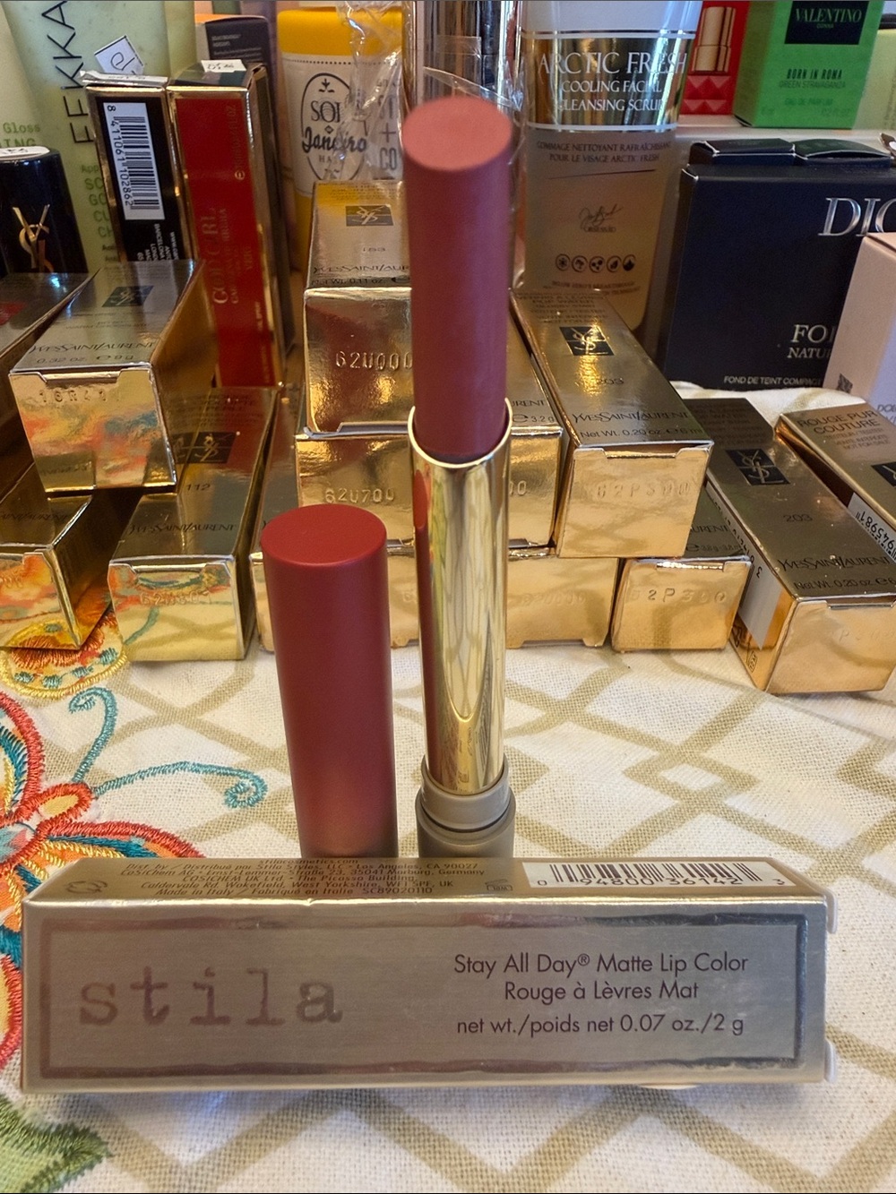 Stila Matte Lip Color in Dusty Rose Mauve
